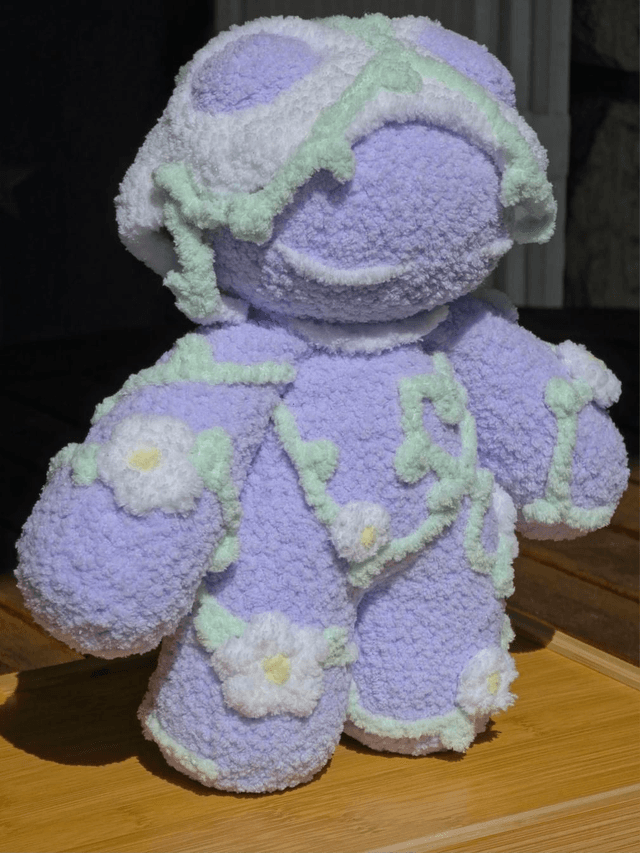 Ourson Fleur